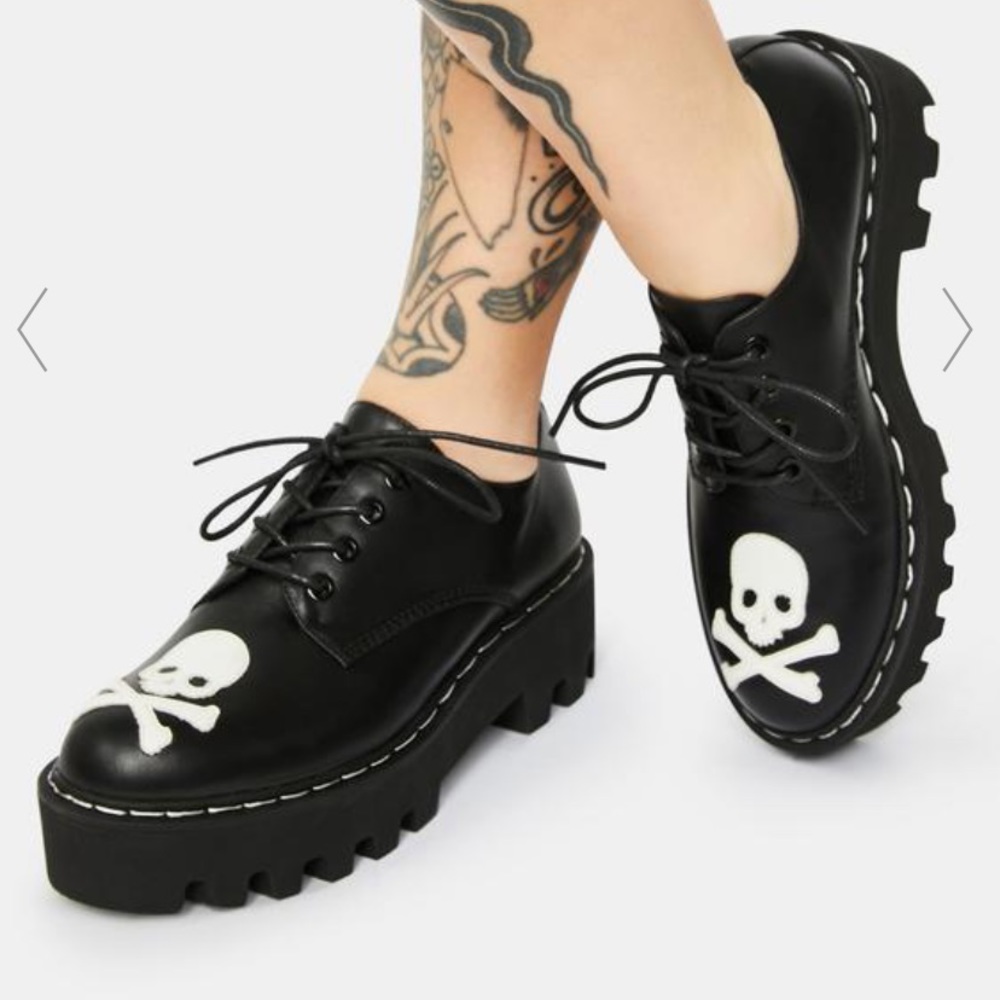 Current mood famous last words platform oxfords